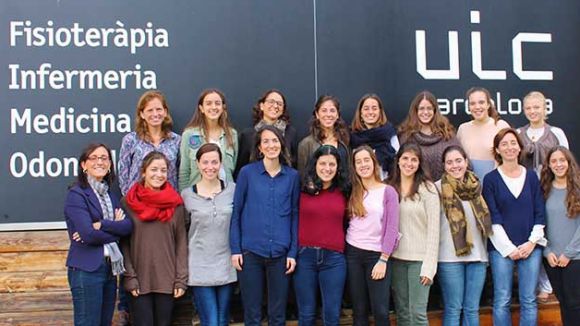 Imatges de les alumnes que participen en el projecte / Foto: UIC Barcelona