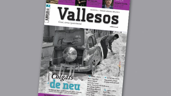 Presentaci de la revista 'Vallesos',  que rememora la nevada del 1962