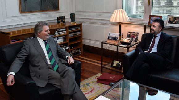 El ministre i el conseller, reunits aquest dilluns a Madrid / Foto: Generalitat