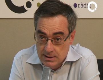 José Manuel Villegas, en un moment de l'entrevista a Cugat ràdio