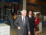 El president de la Generalitat ha visitat aquest divendres la planta santcugatenca