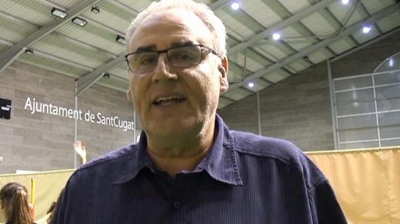 Miquel Martnez, president del Club Voleibol Sant Cugat