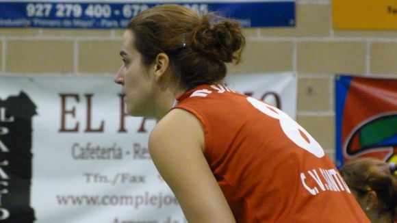 Mnica Martnez, receptora del Voleibol Sant Cugat / Font: Mnica Martnez