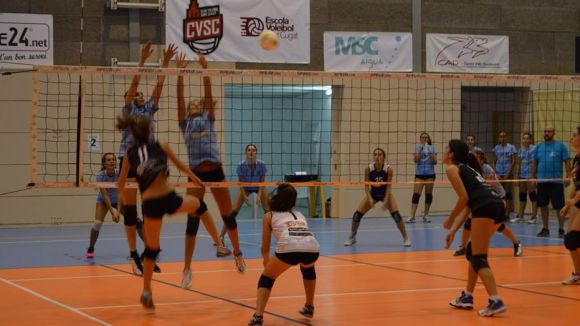 Imatge d'un partit del Torneig / Font: Voleibol Sant Cugat