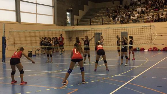 Imatge d'un dels partits / Font: Club Voleibol Sant Cugat