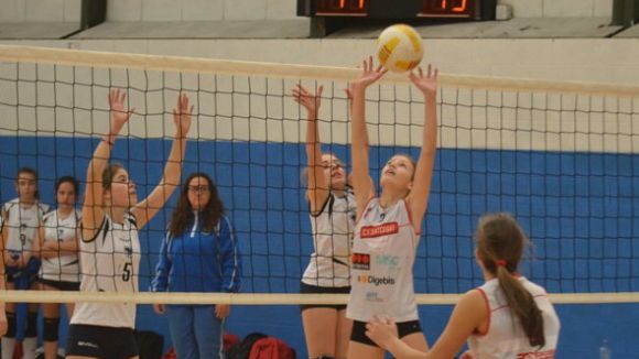 El DSV-Volei Sant Cugat ser la seu de l'Estatal infantil / Font: Federaci Catalana de voleibol