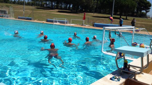 La selecci espanyola de waterpolo ha preparat l'Europeu al CAR de Sant Cugat