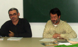 Jon Arrizabalaga amb el president del CASC, Jos Fernando Mota